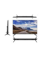تلفزيون Campomatic QLED 50 بوصة بدون إطار 4K HDR ذكي مرخص من LG Webos قابل للتحديث بمعالج رباعي النواة