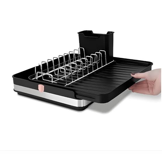 Berlinger Black Rose Adjustable Dish Rack
