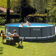 مجموعة حمام سباحة INTEX Ultra XTR فوق الأرض D4.88X1.22M