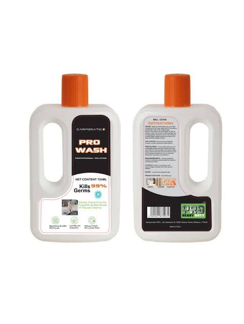 Campomatic Professional Cleaning Shampoo Compatible with Spot & Carpet Washers
