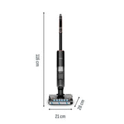 Tefal X Clean 7 Cordless Wet And Dry Vacuum Cleaner – 50 Min – 3 Modes Drying Lay Flat