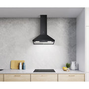 Electrolux 60cm UltimateTaste 300 Chimney Extractor Hood Black