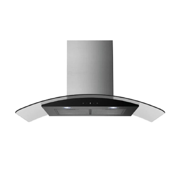 Midea 90cm T-Shape Cooker Hood - Stainless steel + tempered glass