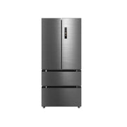 Midea 531L French-Door Refrigerator with No Frost & Quattro Inverter - Bru Steel