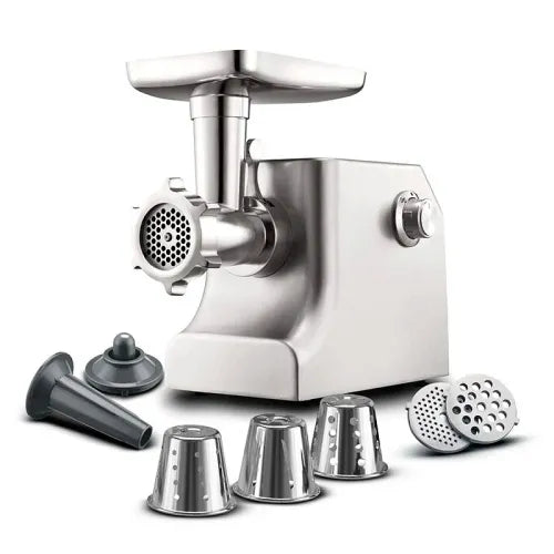 Moulinex فرامة لحم 2200 واط 3 شبكات + ملحق الكبة + أداة تقطيع