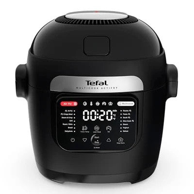 Tefal Multicook Actifry. Stirring Air Fryer And Multicooker. 14 . Crispy Results. . 50 60 Hz