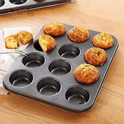 Tefal Easy Grip Bakeware Set 3pcs: (mini Muffins X 12, Baking Tray 29,5x41, Springform 25)