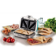 Ariete Sandwich Maker 3 plates Blue