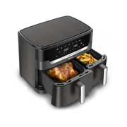 Tefal Dual Easy Fry. W And Ss. 6p. 50 Hz