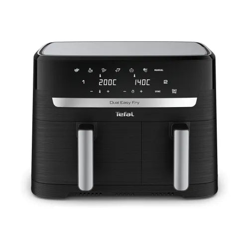 Tefal Dual Easy Fry. W And Ss. 6p. 50 Hz