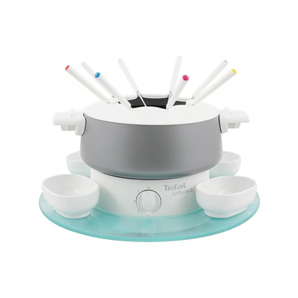 Tefal Fondue Ambiance Plateaux Verres