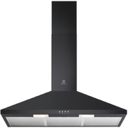 Electrolux 60cm UltimateTaste 300 Chimney Extractor Hood Black
